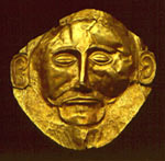 National Archaeological Museum-Gold mask from Mycenae
