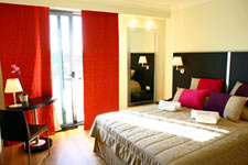 Ochre and Brown Hotel Athens Greece