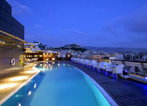 Residence Georgio luxury hotel -pool athens center-hotels in athens greece
